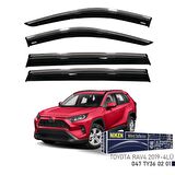 Toyota Rav4 Kromlu Cam Rüzgarlığı Niken 2019+sonrası uyumlu