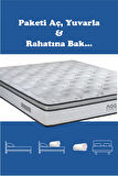 Noa Yatak  PERFECTO ViscoJel Teknolojili Antistatik Örme Kumaşlı Ultra Ortopedik Omurga Dostu Paket Yaylı Yatak 160x200
