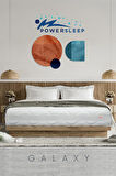 Noa Yatak GALAXY Power Sleep Örme Yıkanabilir Kumaşlı Ultra Ortopedik Visco Sünger Yatak 160x200
