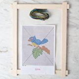 Loren Etamin İşleme Panosu Kiti Kuş - Kod:236