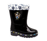 Gezer 00568 Siyah Erkek Çocuk Su Geçirmez Kürklü Çizme