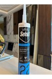 Selsil SİLİKONİZE MASTİK 5 AD 500g BEYAZ