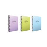 Gıpta Pastoral 120 Yp. A4 Spiralli Pp. Kapak Defter 2 Kareli + 1 Çizgili 