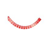 Eren İpli Bayrak Orta Boy 13 x 7.5 - 5 Paket