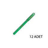 Rotring Jel Mürekkepli Tükenmez Kalem Yeşil 12'li