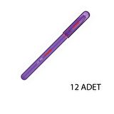 Rotring Jel Mürekkepli Tükenmez Kalem Mor 12'li