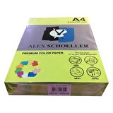 Alex Schoeller A4 Fotokopi Kağıdı 500 lü Fosforlu Yeşil 721