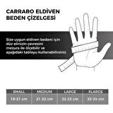 Carraro Kısa Parmak Eldiven V7 Mavi