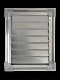 50 x 55 Alüminyum Krom Eloksal Banyo Wc Havalandırma Panjur Menfez