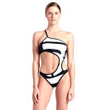 Swimsuitalysingle Shoulder Kadın Yüzücü Mayo 007049150