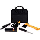 Fiskars 1025441 SET X5 Balta-K40 Bıçak ve Xsharp Bileme
