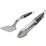 Weber 6645 Mangal Maşası ve Spatulası 2'li Seti