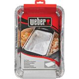 Weber 6416 Büyük Alüminyum Damlama Tepsisi 6 Adet