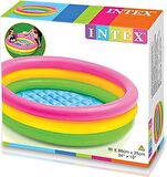 Intex 3 Bogumlu Sunset Bebek Havuz 86X25Cm