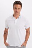 DeFacto Slim Fit Dar Kesim Kısa Kollu Pamuklu Polo Tişört D0033AXNSWT34