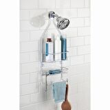BANYO DUŞ RAFI DUŞ HORTUMUNA ASILABİLİR VANTUZLU  21X10X53CM