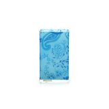 KALEMLİK MAVİ KUMAŞ DESENLİ OFİS GERECİ 6X6X12CM 300ML