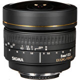 Sigma 8mm f/3.5 EX DG Circular Fisheye Lens (Canon) - Sigma Hatıra Bezi Hediyeli