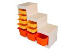 Zigzag Oyuncak Organizer Dolap