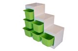 Zigzag Oyuncak Organizer Dolap