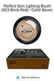 COLOR BOOM - Perfect Skin LIGHTING BLUSH (023 - BRICK RED)