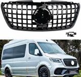 Mercedes Sprinter w907 gtr ön panjur ızgara seti krom-siyah 2019 sonrası