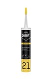 Selsil Silikonize Mastik 500 gr GRİ 3 ADET