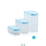 Tupperware Oval Dizayn 3 Lü Bakliyat Seti