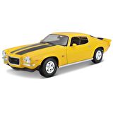 Maisto 1:18 1971 Chevrolet Camaro Model Araba - Sarı