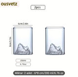 2 Adet Viski Bardağı Yüksek Kaliteli Viski Bardakları