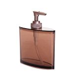 OVAL SIVI SABUNLUK KAHVERENGİ AKRİLİK 13X5X16CM 350ML