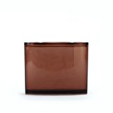 DİŞ FIRÇALIK OVAL KAHVERENGİ AKRİLİK 13X5X10CM