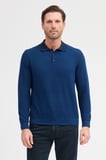 Erkek Polo Yaka Uzun Kol Sweatshirt