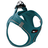 Leon Pet Air Mesh Koyu Yeşil Göğüs Tasması Large