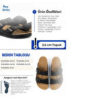 Roy Jones BreezeStep Ergonomik İki Tokalı Erkek Yaz Terliği