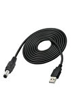 Navidata USB 2.0 To 5.5x2.1 mm Dc 5V Power Güç Kablosu 5,5*2,1 MM 1,5 Metre Usb Kablo