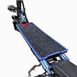 Elektrikli Scooter Aksesuar Koruyucu Paspas Onvo Ov - 012 Uyumlu Kırmızı Nakış Kurt