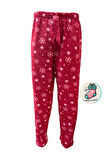 Cepsiz Kışlık Polar Kadın Pijama Altı Tek Alt Je34 - Çorap Hediyeli
