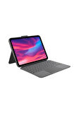 Logitech Combo Touch iPad 10. Nesil ile Uyumlu Klavyeli Tablet Kılıfı Kum (Sand)