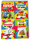 Kapris Eğitici Ve Öğretici Boyama Kitabı 4 Kitap 128 Sayfa BOYAMA6