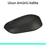M171 USB Alıcılı Kablosuz Kompakt Mouse - Siyah