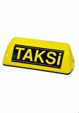 Taksi Levhası Işıklı Mıknatıslı Sarı (Taksi Yazılı)