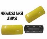 Taksi Levhası Işıklı Mıknatıslı Sarı (Yazısız Model)