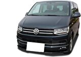 Vw T6 uyumlu ön tampon altı lip 3 parça pianoblack 2016+