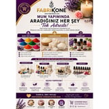 Premium Mum Esansı 5 cc 2'li Set - Gül, Vanilya - Soya Wax, Parafin, Jel Wax ve Bal Mumu Uyumlu BKFAB2GLVN5