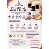 Premium Mum Esansı 5 cc 2'li Set - Vanilya, Yasemin - Soya Wax, Parafin, Jel Wax ve Bal Mumu Uyumlu BKFAB2VNYS5
