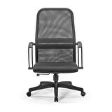 Ergolife Sit 8 Ergonomik Fileli Ofis Koltuğu / Çalışma Sandalyesi - DF.57.1.222 Siyah