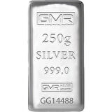 GMR E-Gümüş 250 gr Külçe Gümüş