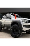 ABE TÜV ile VW VOLKSWAGEN Amarok MK1 Facelift 2016-2021 ile uyumlu Çamurluk üstü Dodik Kaplama