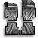 Rizline Ford Fıesta 2002-2008 Siyah 3D Paspas